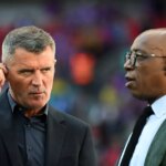 Roy Keane a Ian Wright pred finále FA Cupu medzi Crystal Palace a Manchestrom City v minulej sezóne