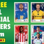 ŠESŤ OFICIÁLNYCH NÁLEPOK EFL ZDARMA od Panini