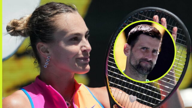 Sabalenková oslavuje 'KOZY' Djokoviča, Wawrinku, Čiliča po hrdinstvách na Australian Sabalenková oslavuje 'KOZY' Djokoviča, Wawrinku, Čiliča po hrdinstvách na Australian Open