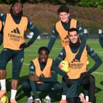 Mikel Arteta a Etn Nyeri počas relácií