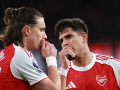 Šesť hráčov by mohlo chýbať Arsenalu vs Man Utd, pretože sa potvrdil časový harmonogram zranení Riccardo Calafiori a Piero Hincapie sú späť v tréningu Arsenalu