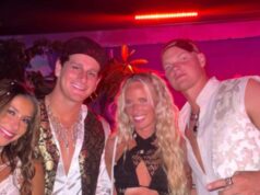 Sestra Romana Anthonyho Lia zdieľa zábery z párty so sestrou Angels Caden Dana Kyleigh a priateľmi logo pochodového šialenstva