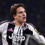 Kenan Yildiz počas zápasu Juventusu