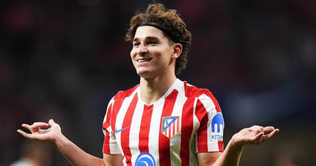 Správy Arsenalu: Julian Alvarez vymenil plán výmeny, keďže Liverpool bojuje Juliana Alvareza z Atlética Madrid hľadá gigant Premier League Arsenal