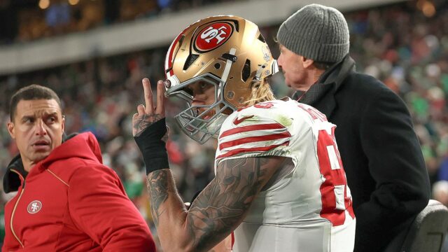 Správy NFL: Hviezda 49ers George Kittle trpí roztrhaným Achillom v hre o divokú kartu
