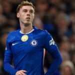 Cole Palmer počas zápasu Chelsea