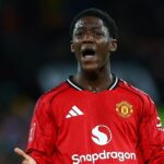 Kobbie Mainoo reaguje