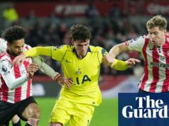 Spurs Thomasa Franka vypískali po tom, čo sa snažili ukázať na návrat do Brentfordu | Premier League Spurs Thomasa Franka vypískali po tom, čo sa snažili ukázať na návrat do Brentfordu | Premier League