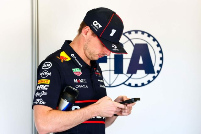 Max Verstappen, Oscar Piastri a Lando Norris pred Veľkou cenou Japonska F1. Zdroj: Getty