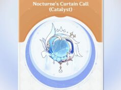 Stojí za to vytiahnuť Columbininu charakteristickú zbraň, Nocturne’s Curtain Call? 5-hviezdičkový Catalyst Nocturne's Curtain Call (obrázok cez HoYovers)