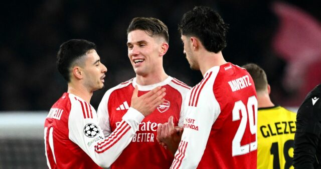 Strany Premier League dostali varovanie po tom, ako sa hovorilo Arsenal skončil ako najlepší nasadený v Lige majstrov po víťazstve vo všetkých ôsmich zápasoch