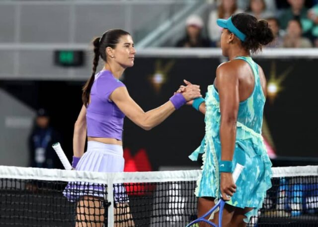 Súperka Naomi Osakaovej po napätej výmene názorov na Australian Open Foto: Phil Walter/Getty Images