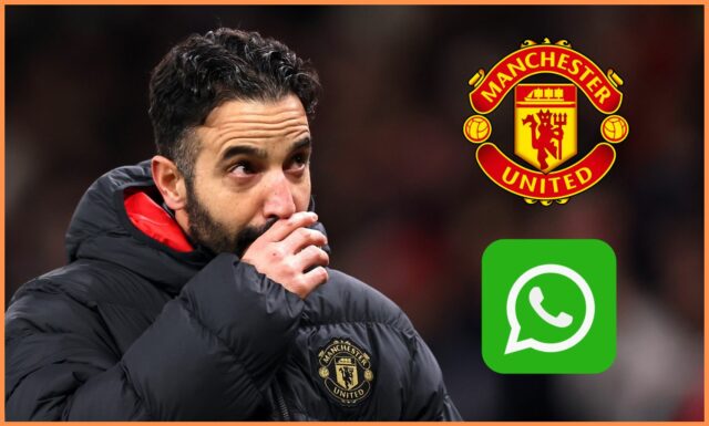 Ruben Amorim počas remízy Manchester United proti Wolves