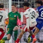 Ter Stegen pomáha pri záchrane Girony pri debute proti Getafe