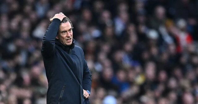 Tréner Tottenhamu Thomas Frank po ich neskorej porážke s West Hamom