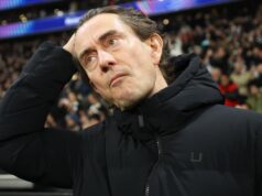 Tip na prestup Tottenhamu vypadol ako jednoslovná správa odoslaná po potvrdení posily v Lige majstrov Thomas Frank pred zápasom Tottenhamu Hotspur