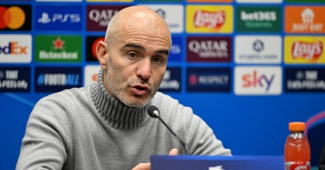 Enzo Maresca počas zápasu Atalanta vs Chelsea v roku 2025