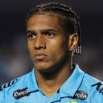 Souza v akcii za Santos.