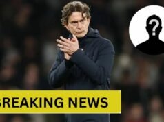 Tottenham si všimol obrancu Bournemouthu Marcosa Senesiho, pretože preteky voľného hráča sa zahrievajú Marcos Senesi z Bournemouthu počas zápasu Premier League medzi Bournemouthom a Liverpoolom na Vitality Stadium 24. januára 2026 v...