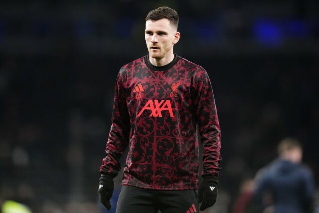 Tottenham šokovane pristúpil k získaniu stálice Liverpoolu Andyho Robertsona Tottenham oslovil Liverpool kvôli prestupu Andyho Robertsona (REUTERS)