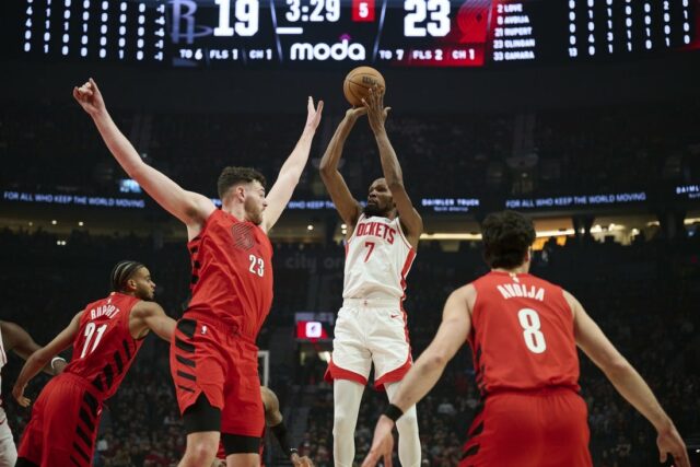 NBA: Houston Rockets v Portland Trail Blazers