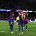 Tri zábery z Barcelony 4-1 FC Kodaň | Liga majstrov UEFA MD8