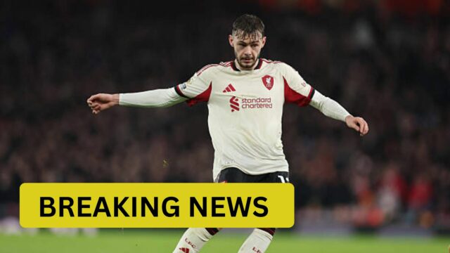 Úder zranení Conora Bradleyho sa prehlbuje, keď je odhalený nový Conor Bradley z Liverpoolu opúšťa ihrisko na nosidlách počas zápasu Premier League medzi Arsenalom a Liverpoolom na Emirates Stadium...