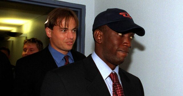 Dwight Yorke a Mark Bosnich 