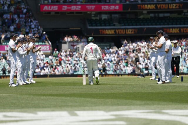 Usman Khawaja dostal čestnú stráž Anglicka pred emocionálnymi poslednými zmenami v 5. teste Ashes 2025-26 (sledovať)
