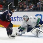 NHL: Vancouver Canucks v Columbus Blue Jackets
