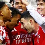 Gabriel Martinelli má za sebou rušný týždeň – v nedeľu strelil hetrik FA Cupu proti Portsmouthu po tom, čo minulý štvrtok vyvolal kontroverziu, keď sa pokúsil odstrániť zraneného krajného obrancu Liverpoolu Conora Bradleyho z ihriska Emirates.