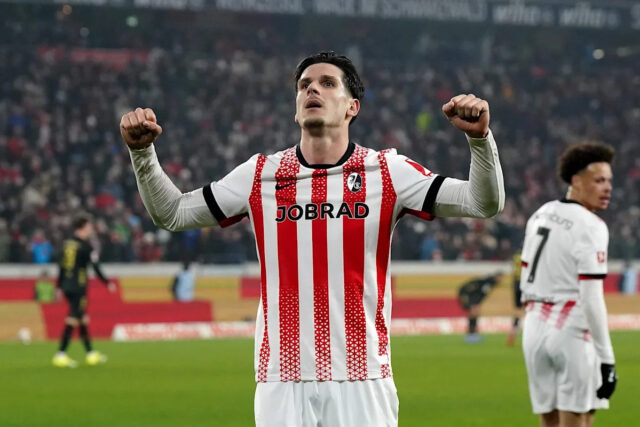 V prevahe zostáva Igor Matanovič (22) z Freiburgu s tromi Download app from appStore