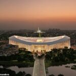 Commanders umožnili fanúšikom prvý pohľad na ich nový ohromujúci štadión s kapacitou 70 000 miest na sedenie