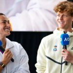 Celkový pohľad na arénu Margaret Court na Australian Open