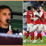 Viktor Gyokeres v akcii za Arsenal proti Liverpoolu