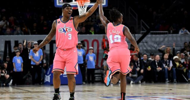 Vychádzajúce hviezdy sú pripravené pomôcť odštartovať NBA All-Star víkend v Vychádzajúce hviezdy sú pripravené pomôcť odštartovať NBA All-Star víkend v Intuit Dome