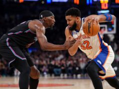 Výmena Karl-Anthony Towns-Bam Adebayo spustila bývalý šampión pred termínom NBA logo pochodového šialenstva