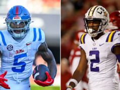 Vysielateľ ESPN omylom nazýva Kewana Lacyho menom neskorého prijímača LSU Vysielateľ ESPN omylom nazýva Kewana Lacyho menom neskorého prijímača LSU