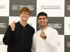 Výstava Carlos Alcaraz vs Jannik Sinner: Začiatok a poplatky za vystúpenie Carlos Alcaraz a Jannik Sinner odohrajú exhibíciu v Južnej Kórei (Getty)