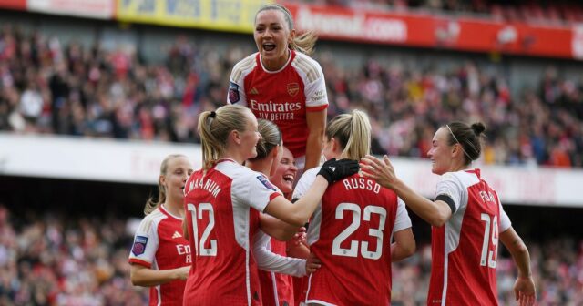 Katie McCabe z Arsenalu počas tréningu žien Arsenalu v Sobha Realty Training Center 16. januára 2026 v London Colney v Anglicku. 