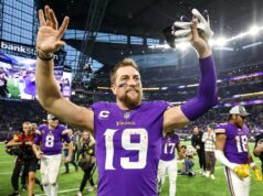 WR Adam Thielen odchádza do dôchodku: ‚Aká to bola jazda!‘ NFL: Indianapolis Colts v Minnesote Vikings