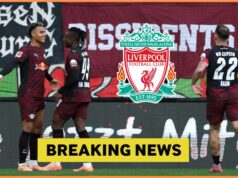 Yan Diomande zahodil obrovský prestupový tip do Liverpoolu Yan Diomande oslavuje gól za RB Lipsko