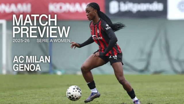 ŽENY SÉRIE A, AC MILÁNO V. JANOV: PREHĽAD ZÁPASU
