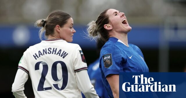 Zápas o titul WSL sa zužuje, zatiaľ čo Chelsea a Millie Bright sa teší, keď hrá za Chelsea
