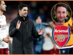 Záujem o prestup Arsenalu Marc Guehi potvrdil David Ornstein Marc Guehi v akcii za Crystal Palace