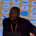 Manažér Senegalu Pape Thiaw videl, že jeho tlačová konferencia bola zrušená