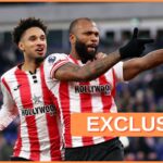 Kevin Schade v akcii za Brentford