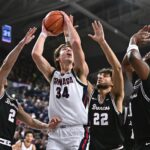 Basketbal NCAA: Santa Clara v Gonzage