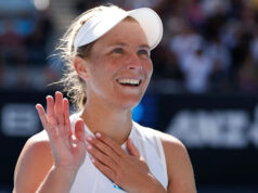 ‚Život meniaci‘ zápas čaká kvalifikanta Inglisa na domácom Slame Maddison Inglis leží na kurte a oslavuje plač