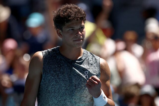 Zoznámte sa s „psami vojny“, ktorí ovládli Australian Open Ben Shelton vedie ďalšiu generáciu hráčov, ktorí prešli vysokoškolským systémom (REUTERS)